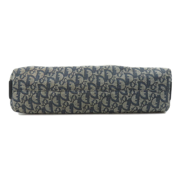 Christian Dior Trotter Shoulder Bag Canvas Navy - Picture 4 of 9